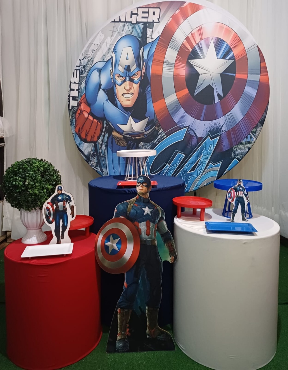 Capitão América Padrão - SekineDecore