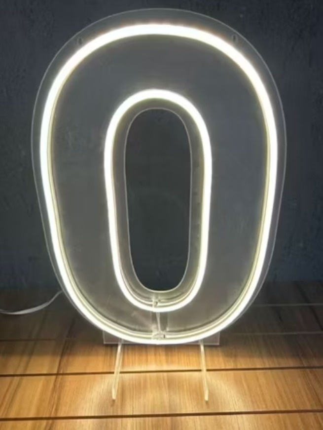 Número Led 0 50 Cm - SekineDecore