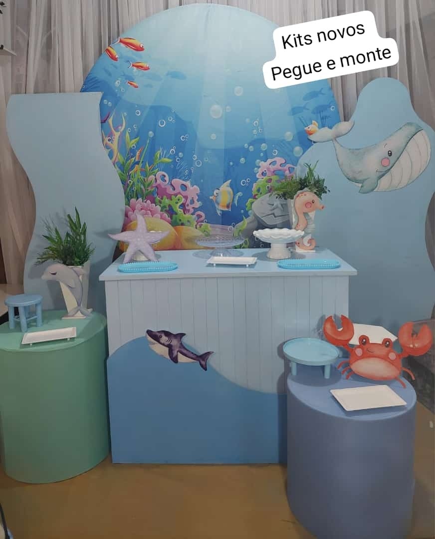Fundo Do Mar Menino - SekineDecore