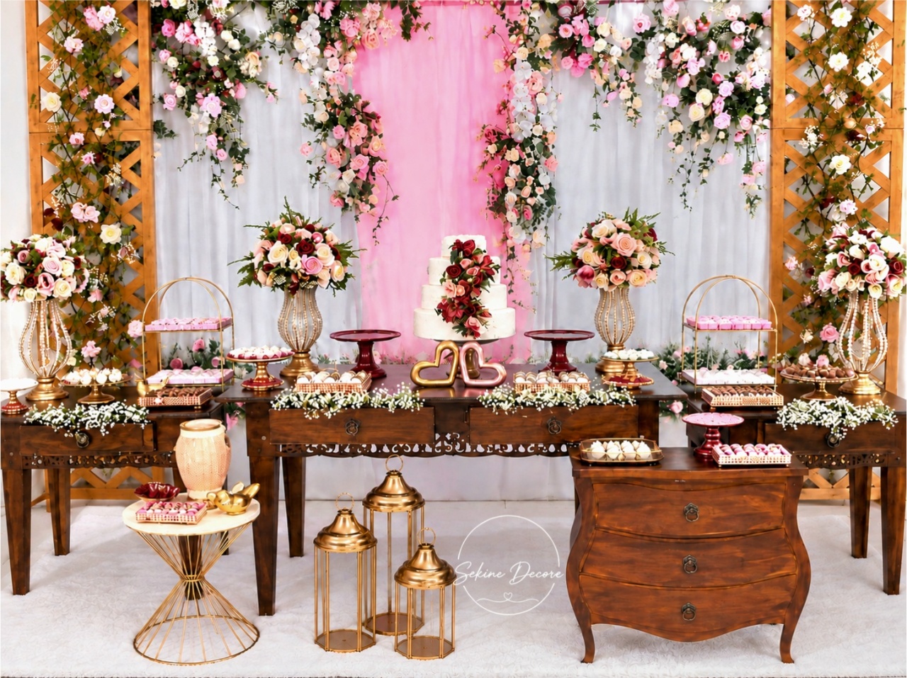 Mesa Casamento Primavera - SekineDecore