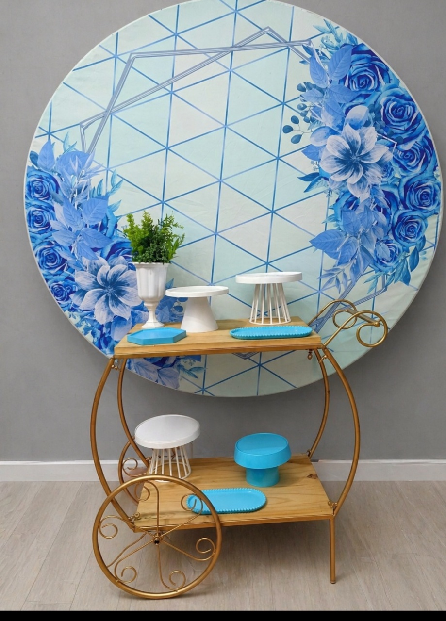 Pocket-Car  Floral Azul - SekineDecore