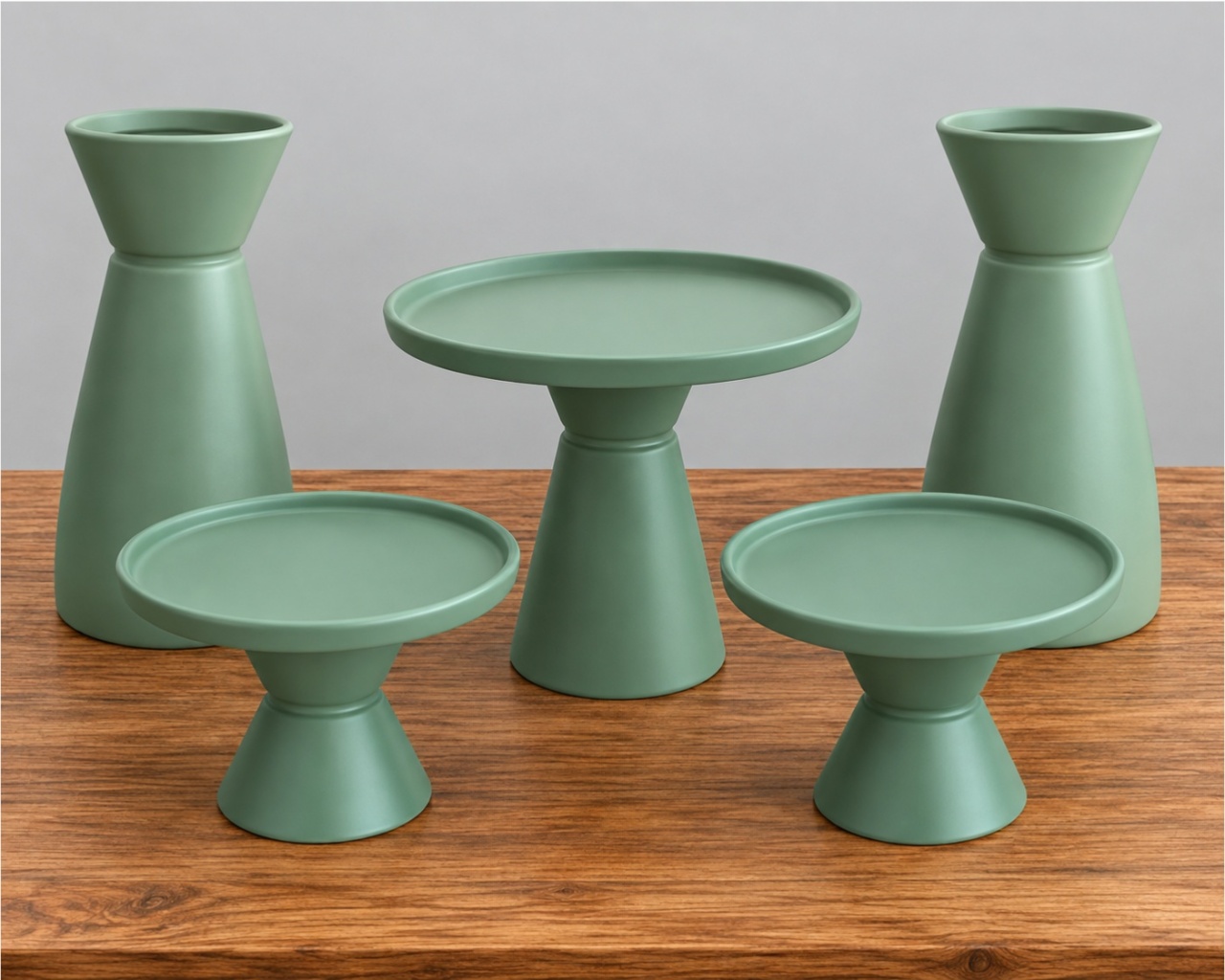 Boleiras Verde Oliva - SekineDecore