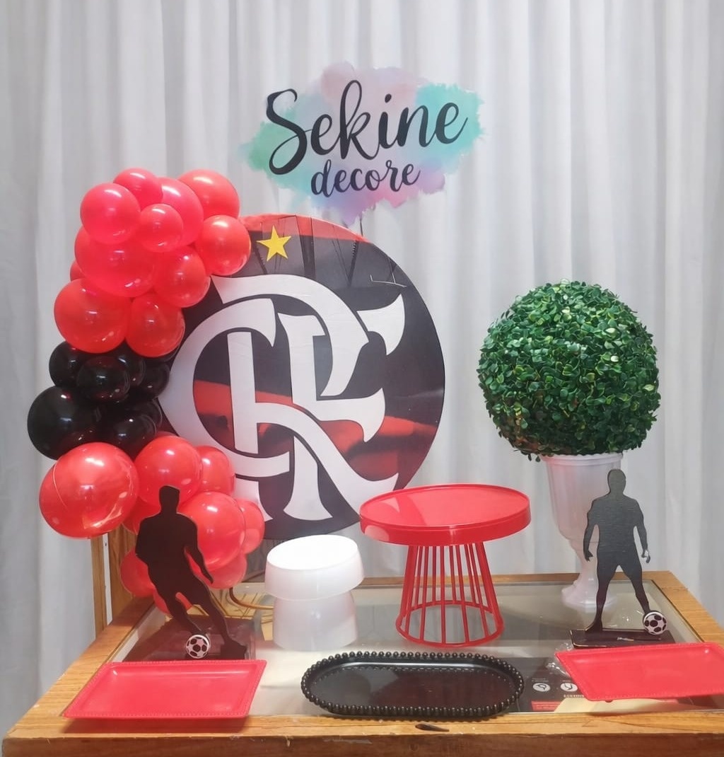 Kit Festa Na Mesa Flamengo - SekineDecore