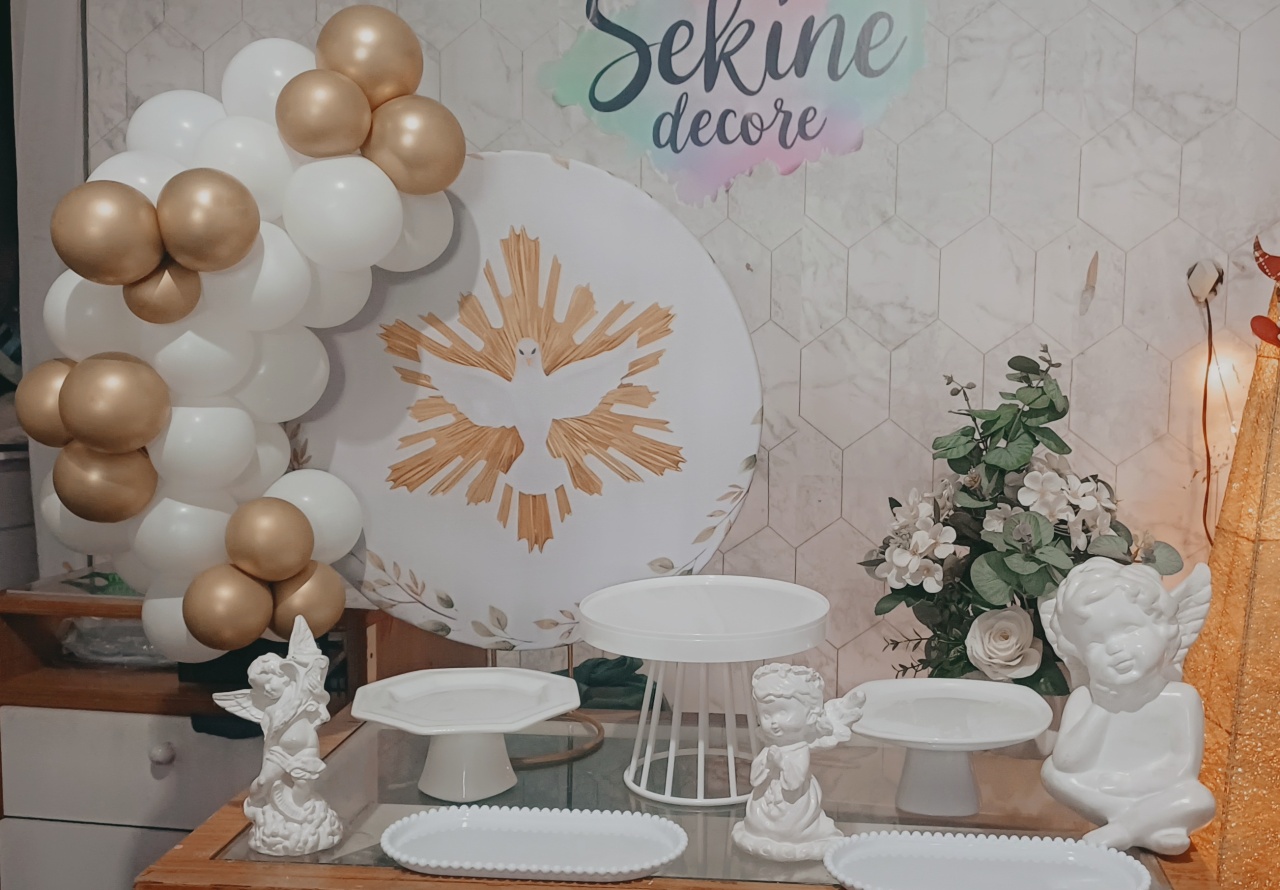 Kit Festa Na Mesa Batizado  - SekineDecore