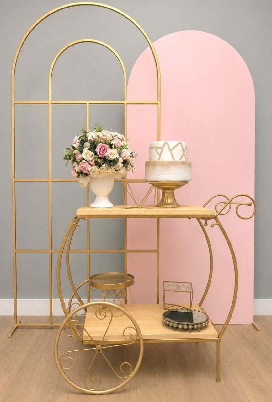 Kit Painel Janela Rosa - SekineDecore