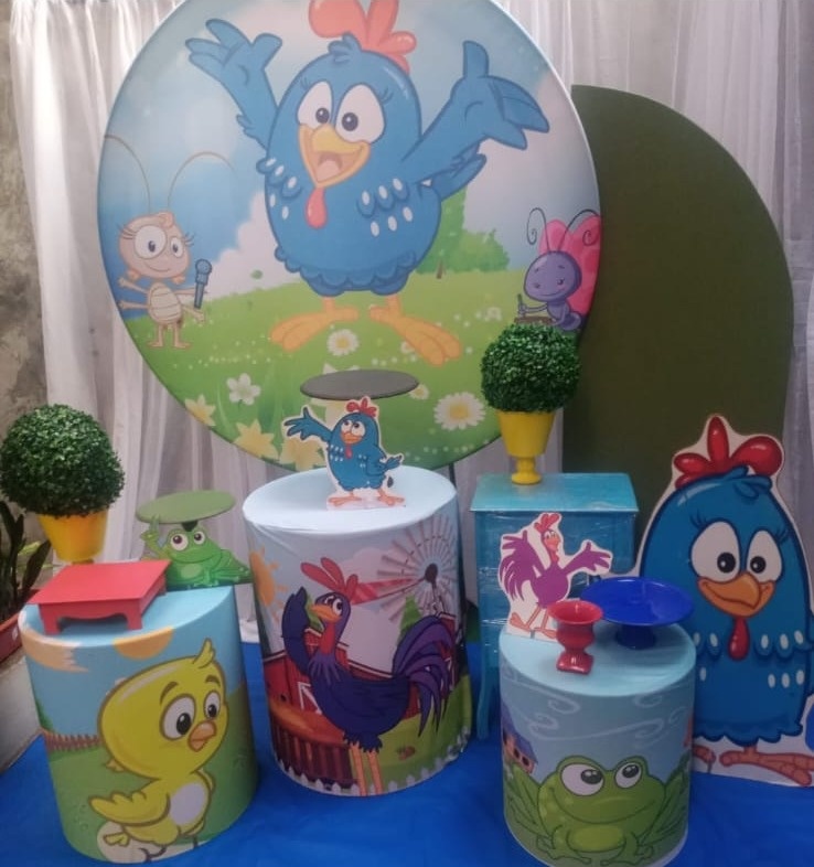 Galinha Pintadinha Padrão - SekineDecore