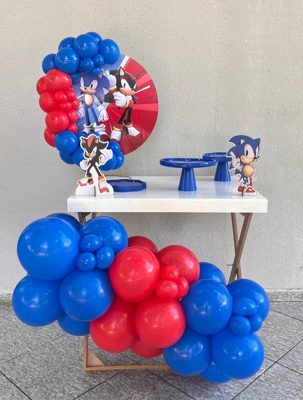 Festa Na Mesa Sonic E Shedow - Planetpegueemonte