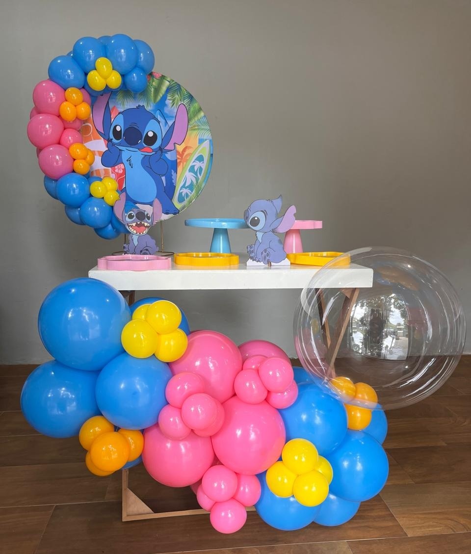 Festa Na Mesa Stitch - Planetpegueemonte