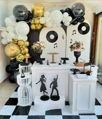 Decoração Personalizada Anos 60 - UPFestas e Decorações