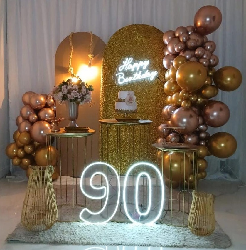 Decoração Aniversário 100 Anos - UPFestas e Decorações