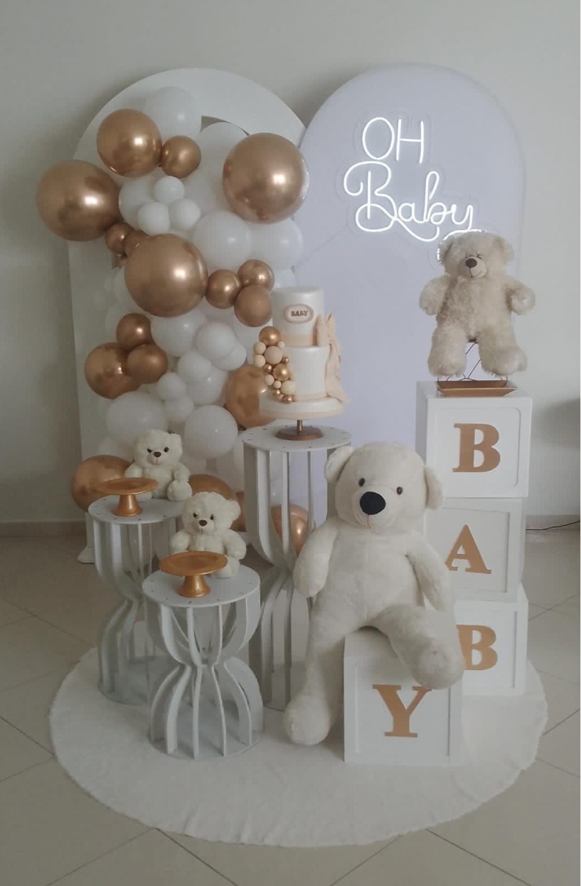 Decoração Chá de Bebê - UPFestas e Decorações