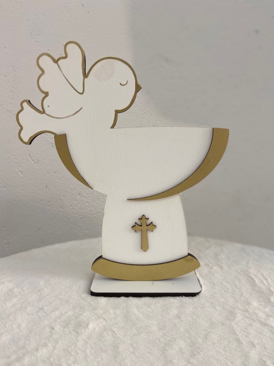 Placa Pia Batismal - UPFestas e Decorações