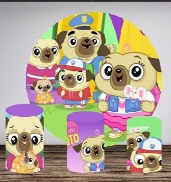Decoração Personalizada Chip E Potato - UPFestas e Decorações
