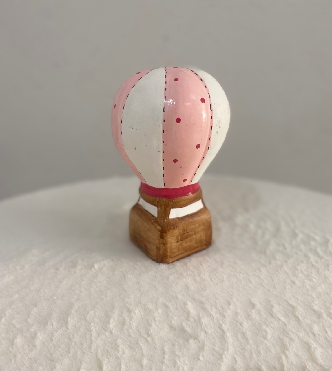 Balão Rosa Cerâmica   - UPFestas e Decorações