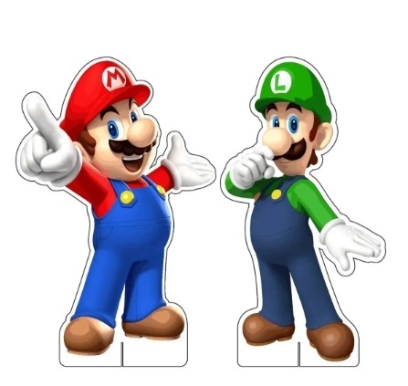 Kit Display Mario E Luigi - UPFestas e Decorações