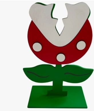 Diplay Mdf Planta Carnívora - UPFestas e Decorações