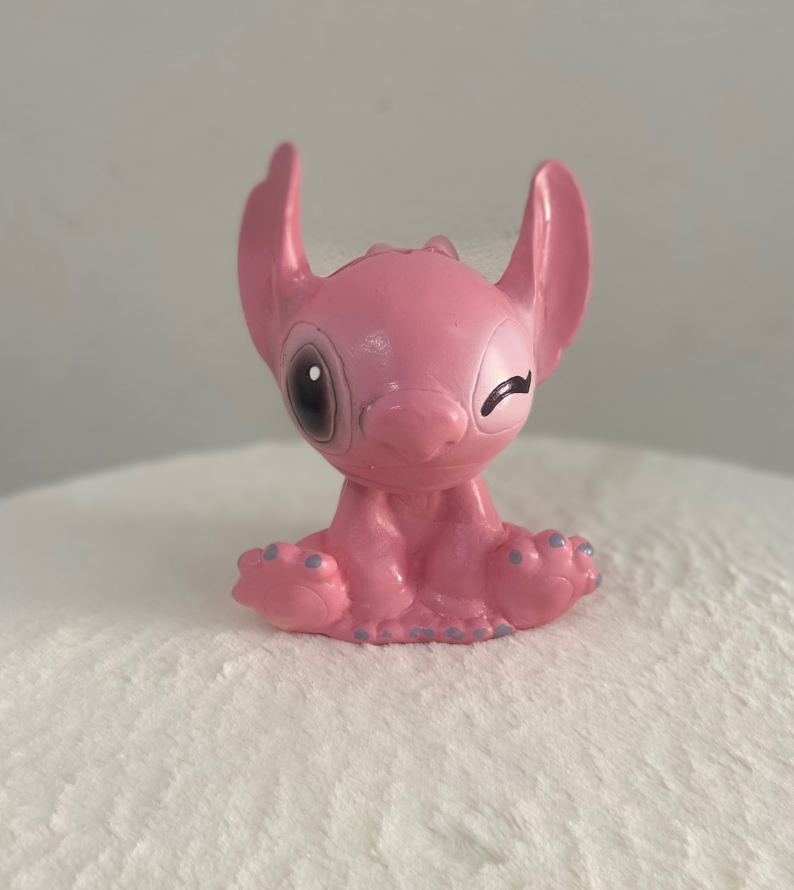 Stitch Rosa Cerâmica   - UPFestas e Decorações