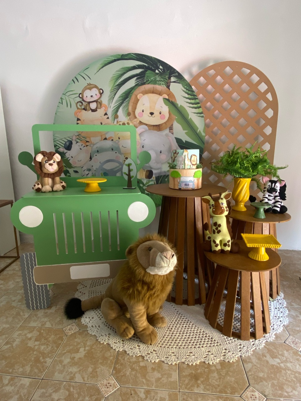 Decoração Safari - UPFestas e Decorações
