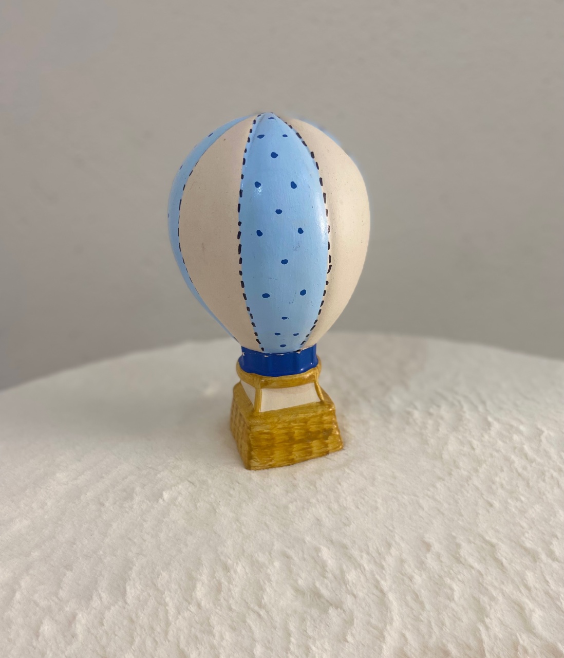 Balão Azul Cerâmica   - UPFestas e Decorações