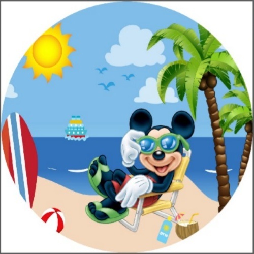 Decoração Personalizada Mickey Praia - UPFestas e Decorações