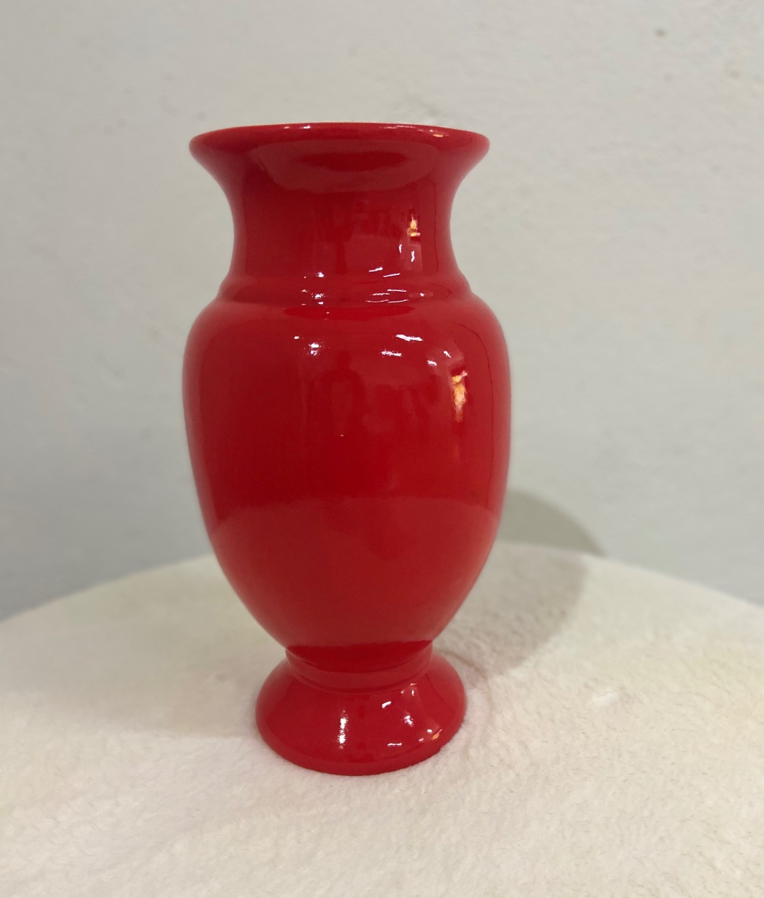 Vaso Cerâmica Vermelho  - UPFestas e Decorações