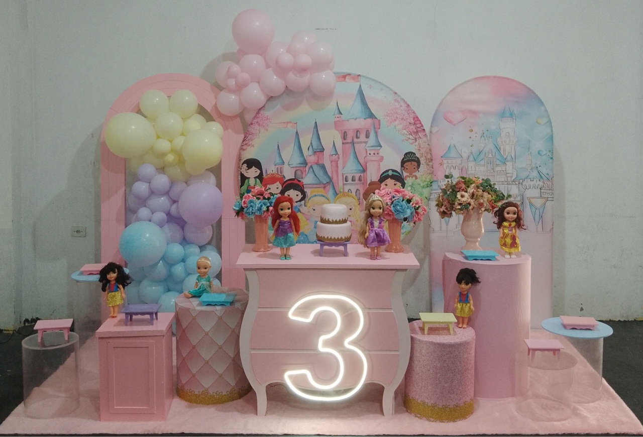 Decoração Princesas - UPFestas e Decorações