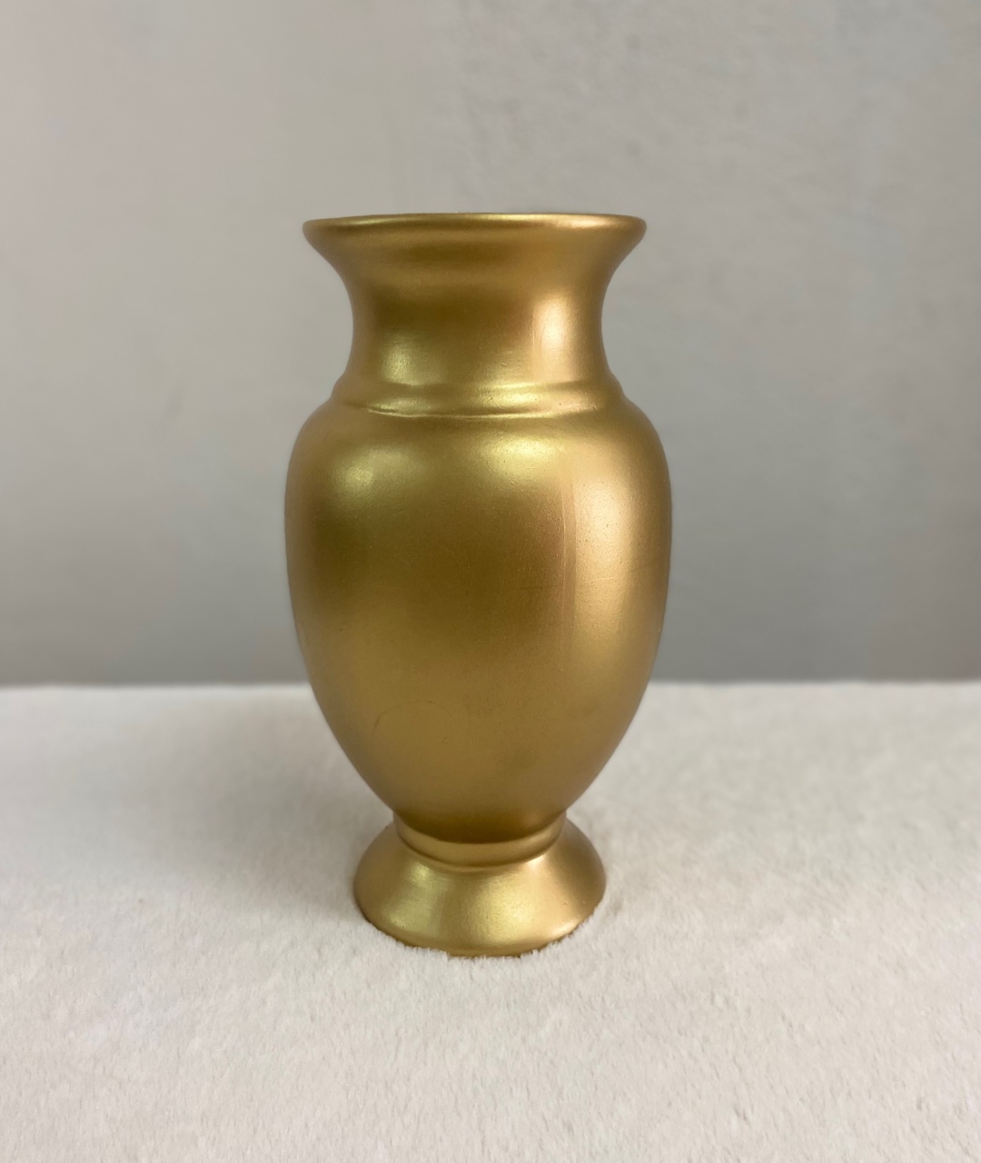 Vaso Cerâmica Dourado - UPFestas e Decorações