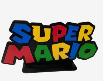 Diplay Mdf Super Mario - UPFestas e Decorações