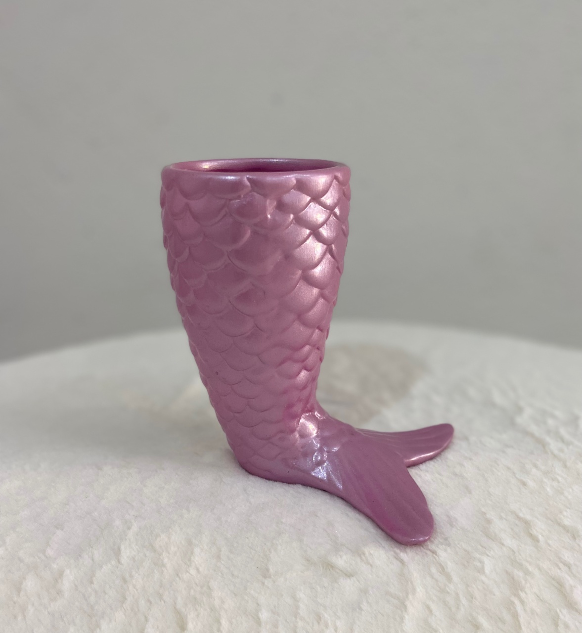 Rabo Sereia Cerâmica Lilás  - UPFestas e Decorações