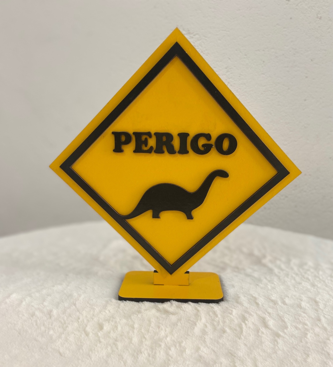 Placa Perigo - UPFestas e Decorações