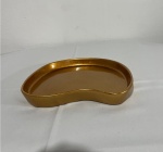 Bandeja Baixa Dourada Ceramica - imagem 2