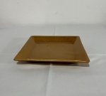 Bandeja Baixa Dourada Ceramica - imagem 1