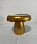 Bandeja Alta Dourada Ceramica - imagem 2
