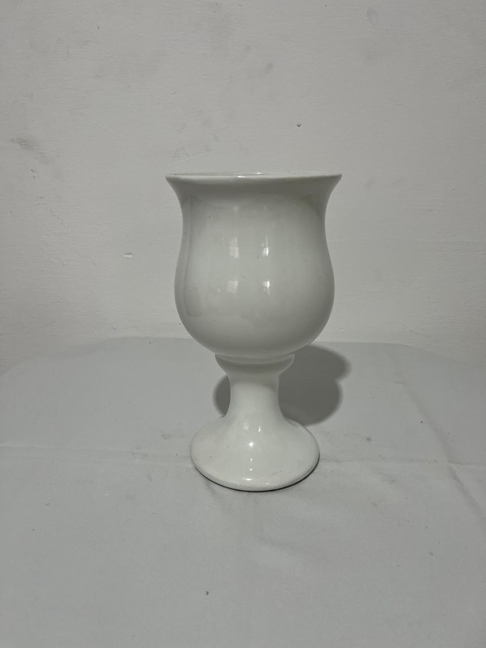 Vaso Grande Branco Ceramic - The Magic Froes
