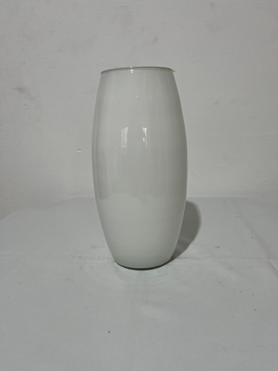 Vaso Grande Branco Vidro - The Magic Froes