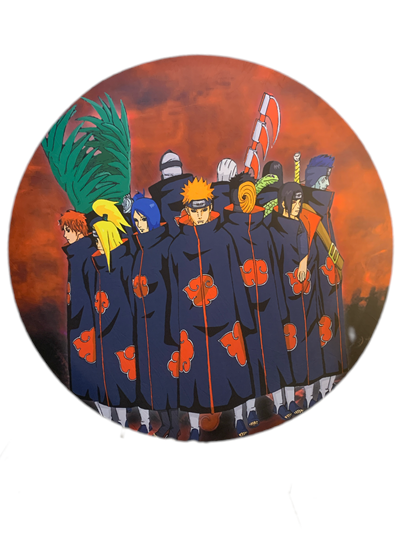 Painel Sublimado Naruto Mod.3 - Pegue e Dekore