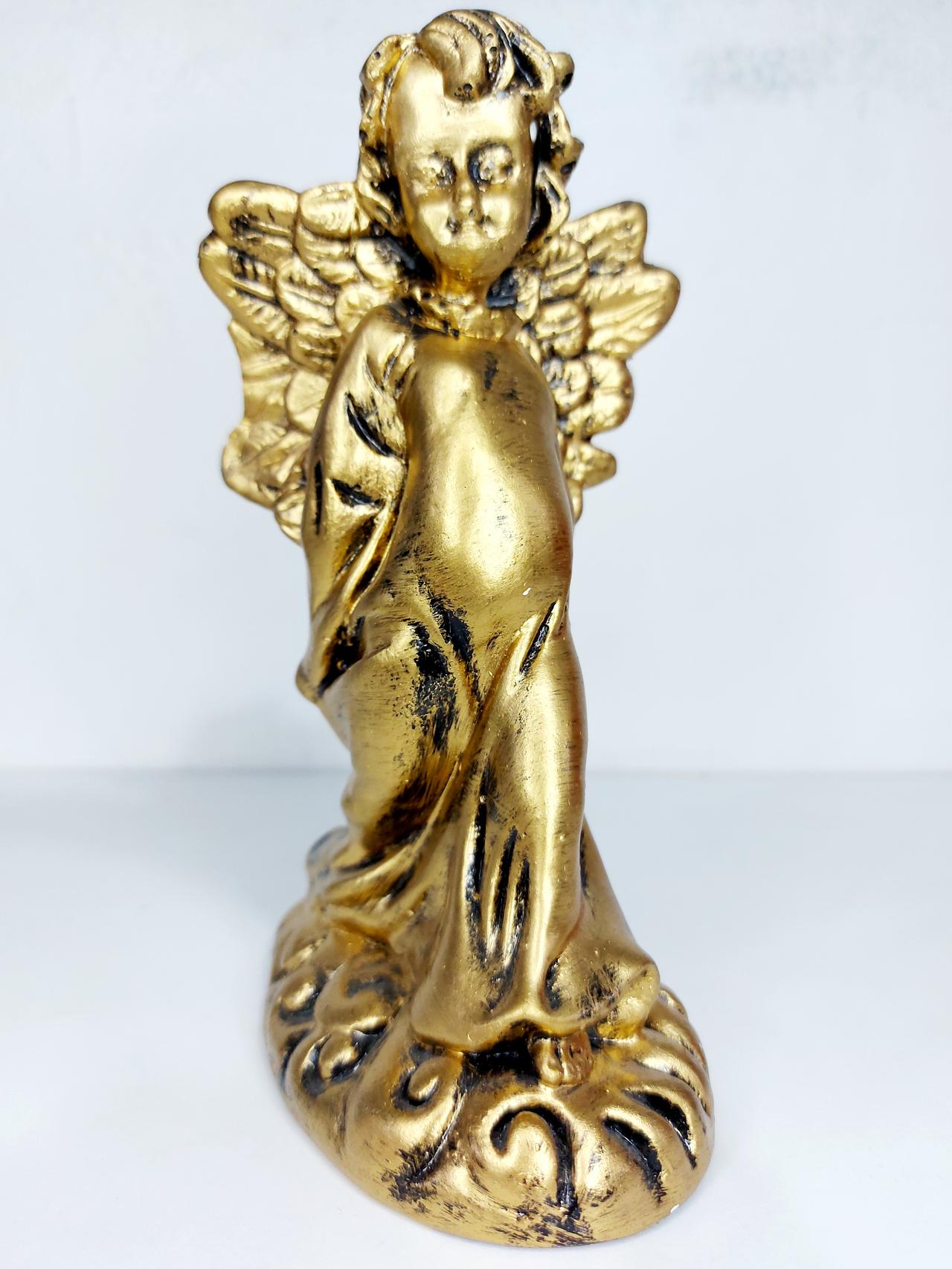 Anjo Dourado Alto - Pegue e Dekore