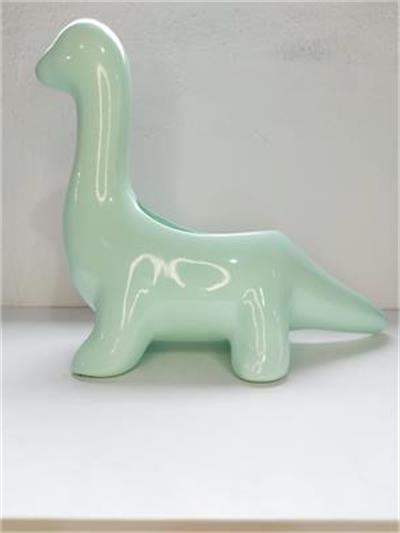 Dinossauro Vaso Verde Candy - Pegue e Dekore