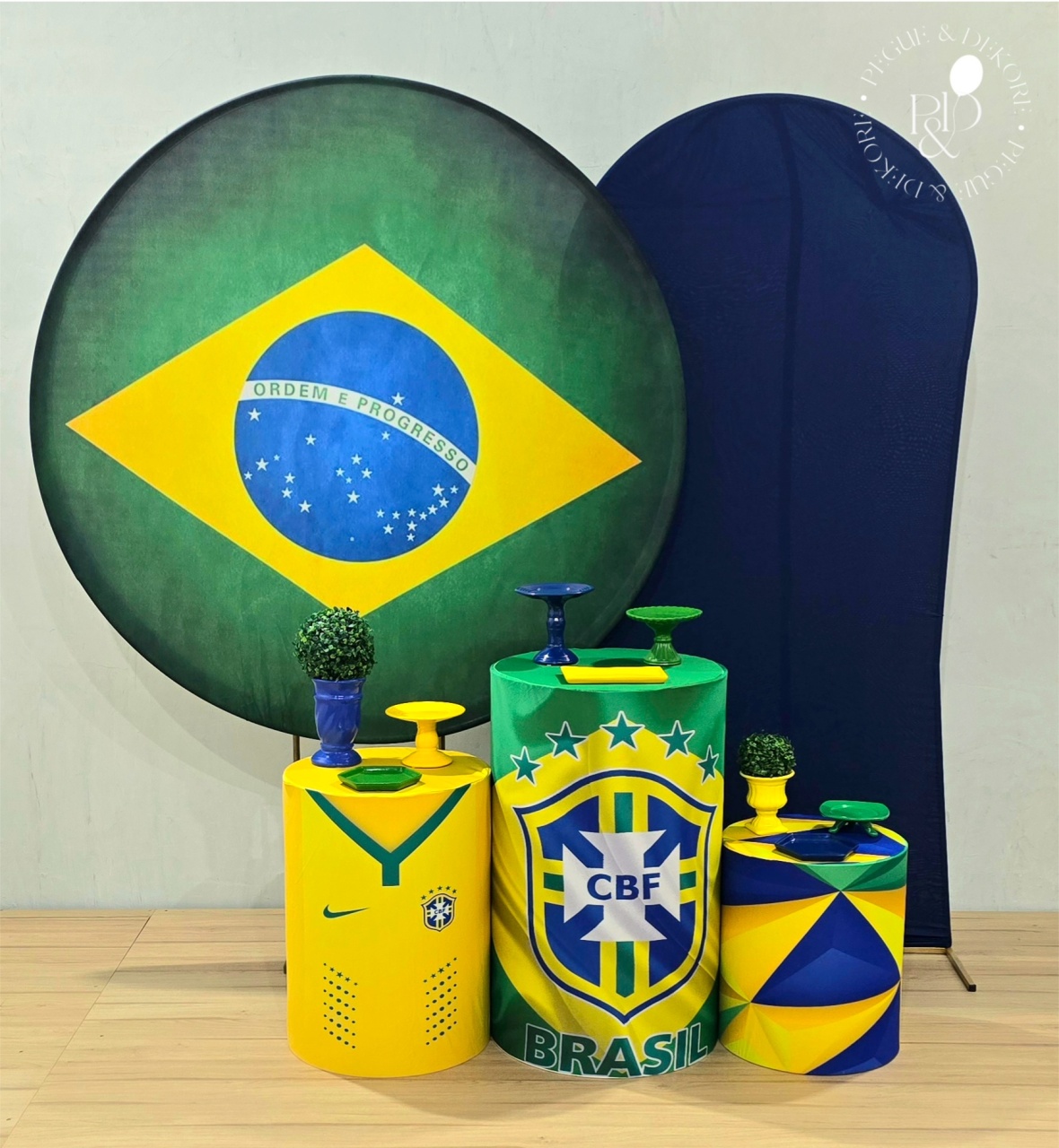 Kit Essencial Copa Brasil 2 - Coleção:futebol - Pegue e Dekore