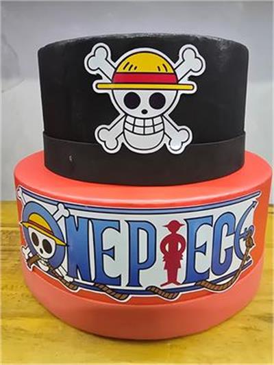 Bolo Fake One Piece - Pegue e Dekore