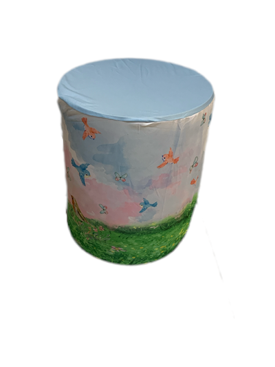 Capa de Cilindro Sublimada Jardim Encantado P - Pegue e Dekore