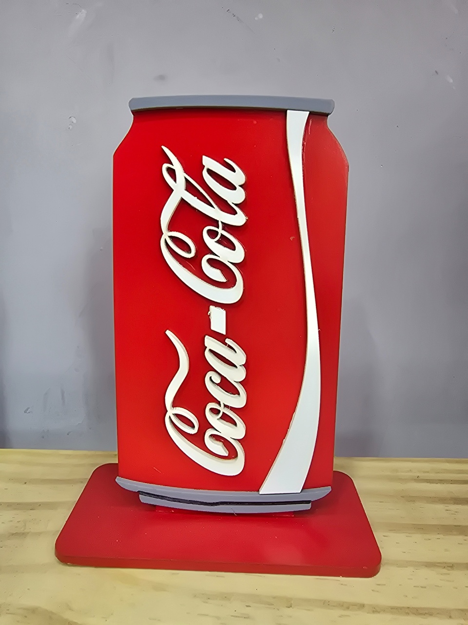 Display 3D Lata Coca Cola - Pegue e Dekore