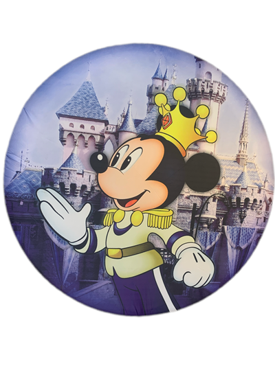 Painel Sublimado Mickey Príncipe - Pegue e Dekore