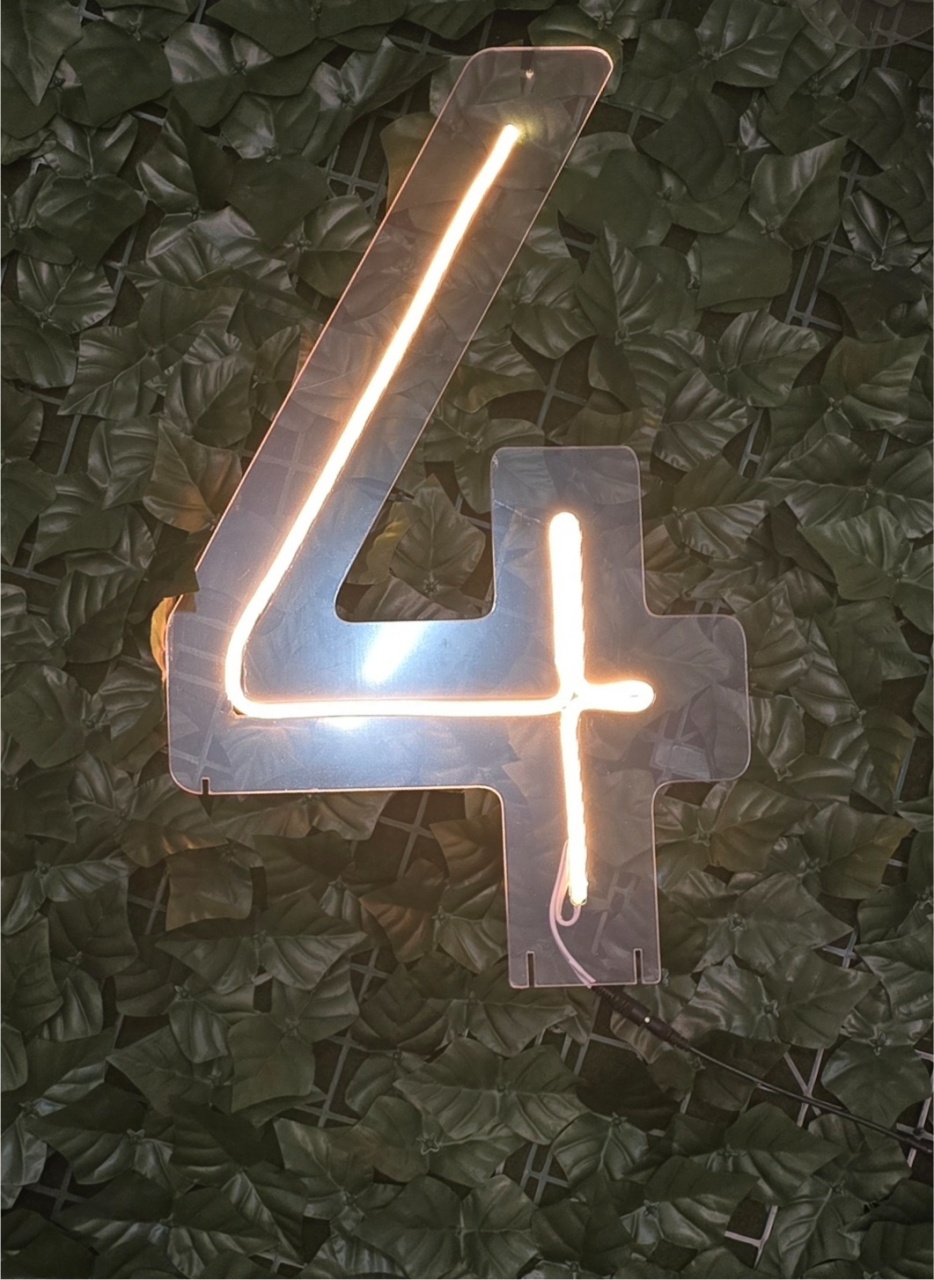 Led Neon 4 (Quatro) - Pegue e Dekore