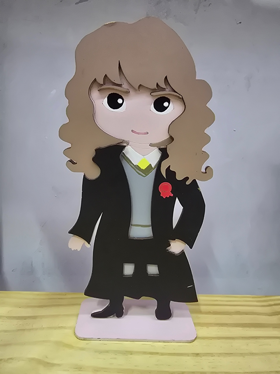Display 3D Personagem Harry Potter Menina - Pegue e Dekore