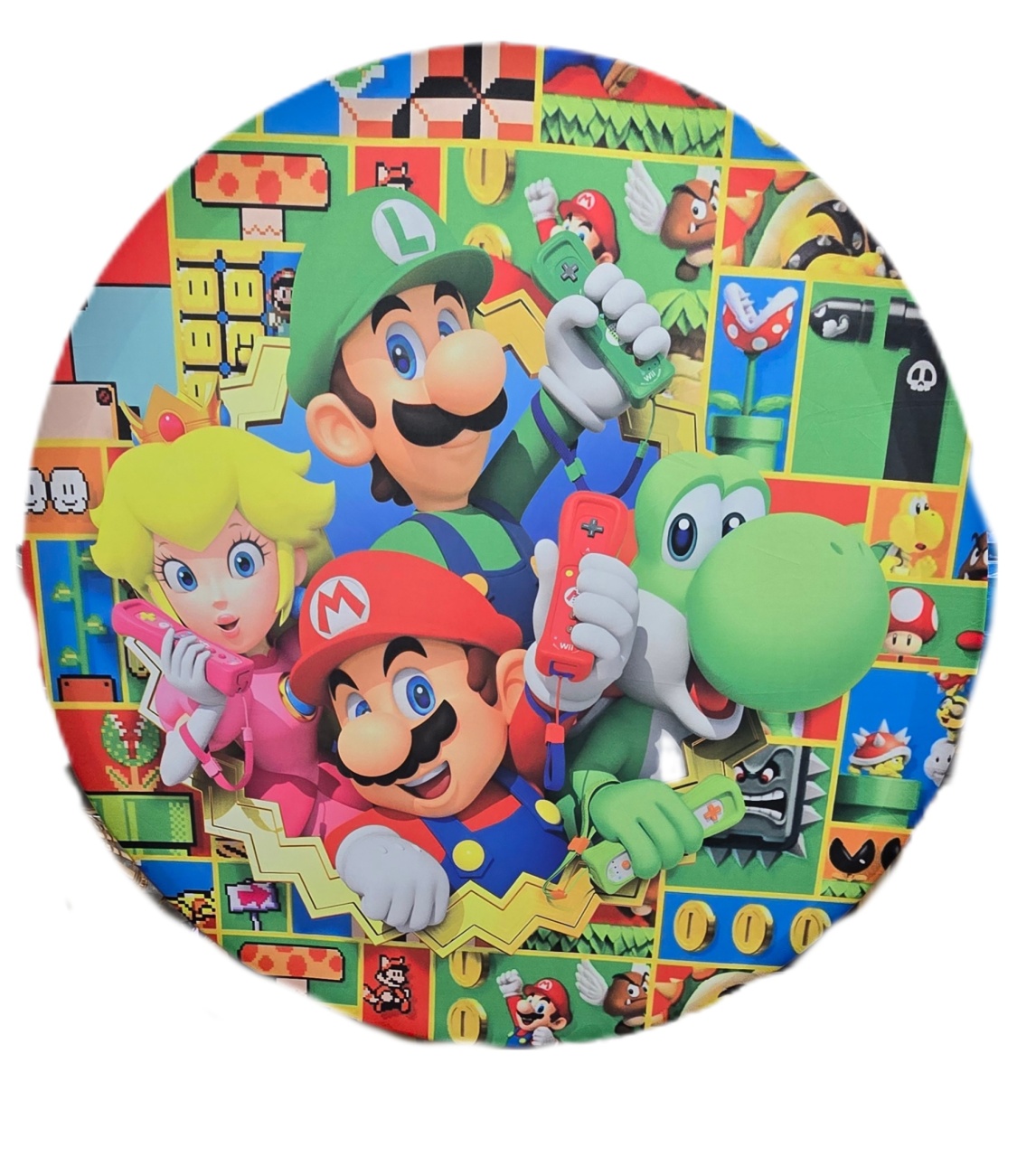 Painel Sublimado Mario Broz - Pegue e Dekore