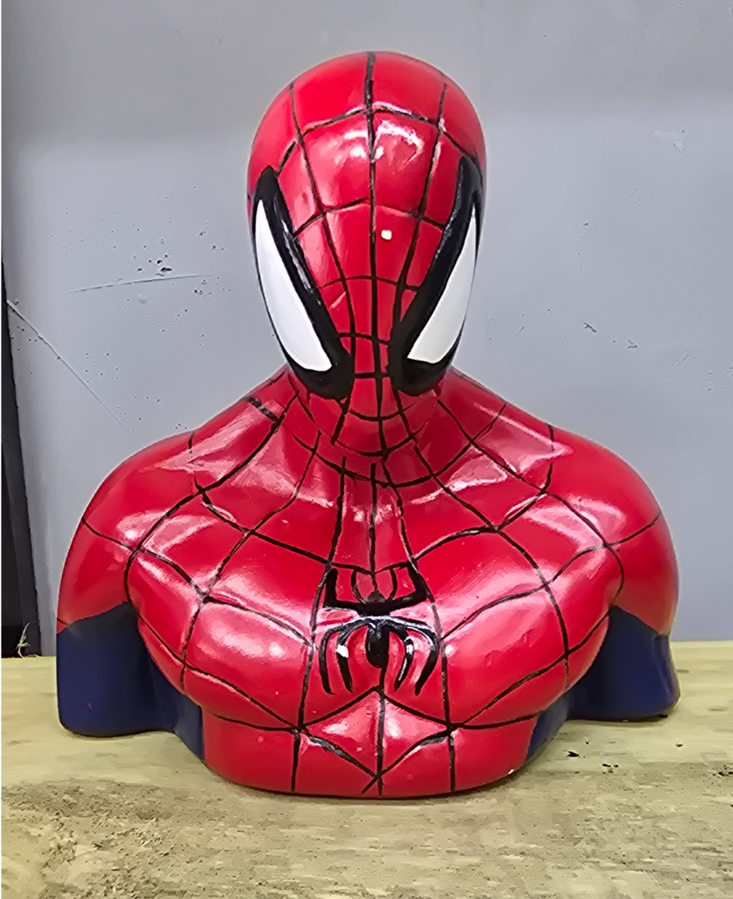Busto Homem Aranha Vermelho - Pegue e Dekore