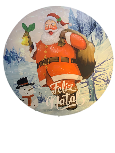 Painel Sublimado Natal - Pegue e Dekore