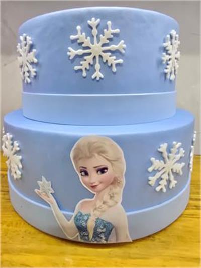 Bolo Fake Frozen - Pegue e Dekore