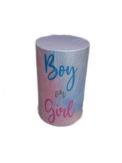 Capa de Cilindro Boy Or Girl G - Pegue e Dekore